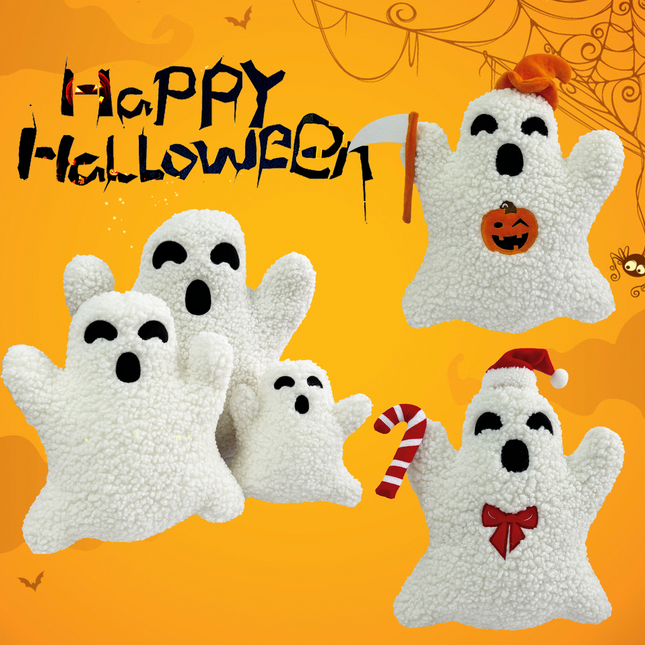 Plush Toy Ghost Pillow Halloween Home Pillow