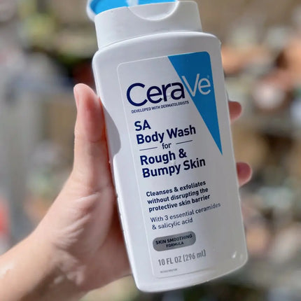 Cera Ve Body Wash For Rough Skin (296ml) (Original)