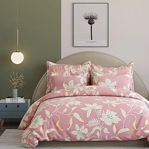 4 Piece Sheets Set - Elegant, Upscale and Super Soft with 15" Deep Pockets, 1800 Thread Count Premium and Easy Care Bed Sheets, Floral Harmony, Queen Size